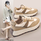 Damen Sportliche Sneakers mit Warmfutter und rutschfester Laufsohle R&B