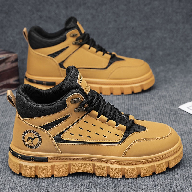 Damen Sportliche High-Top Sneakers mit rutschfester Sohle und verstärktem Knöchel R&B