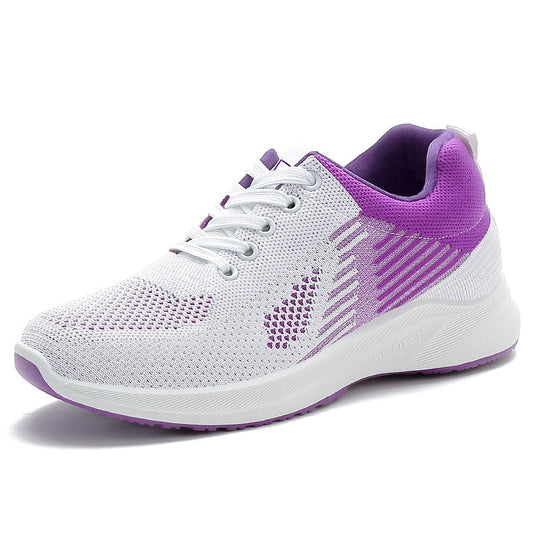 Damen Leichte und atmungsaktive Laufschuhe mit innovativem Strickdesign R&B