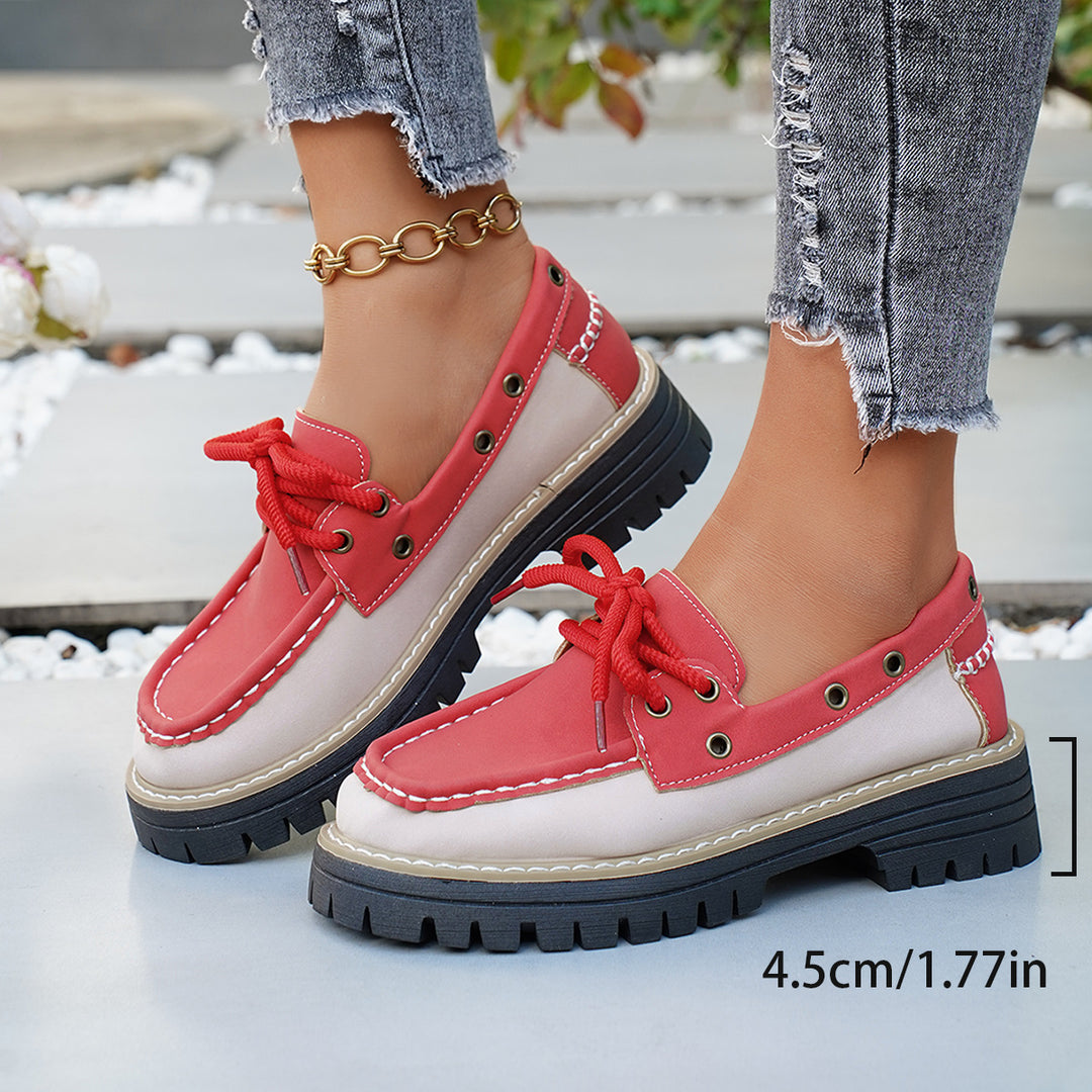Damen Hybrid-Sneaker mit robustem Profil und modischen Details R&B