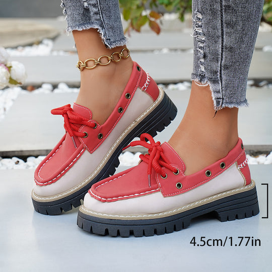 Damen Hybrid-Sneaker mit robustem Profil und modischen Details R&B