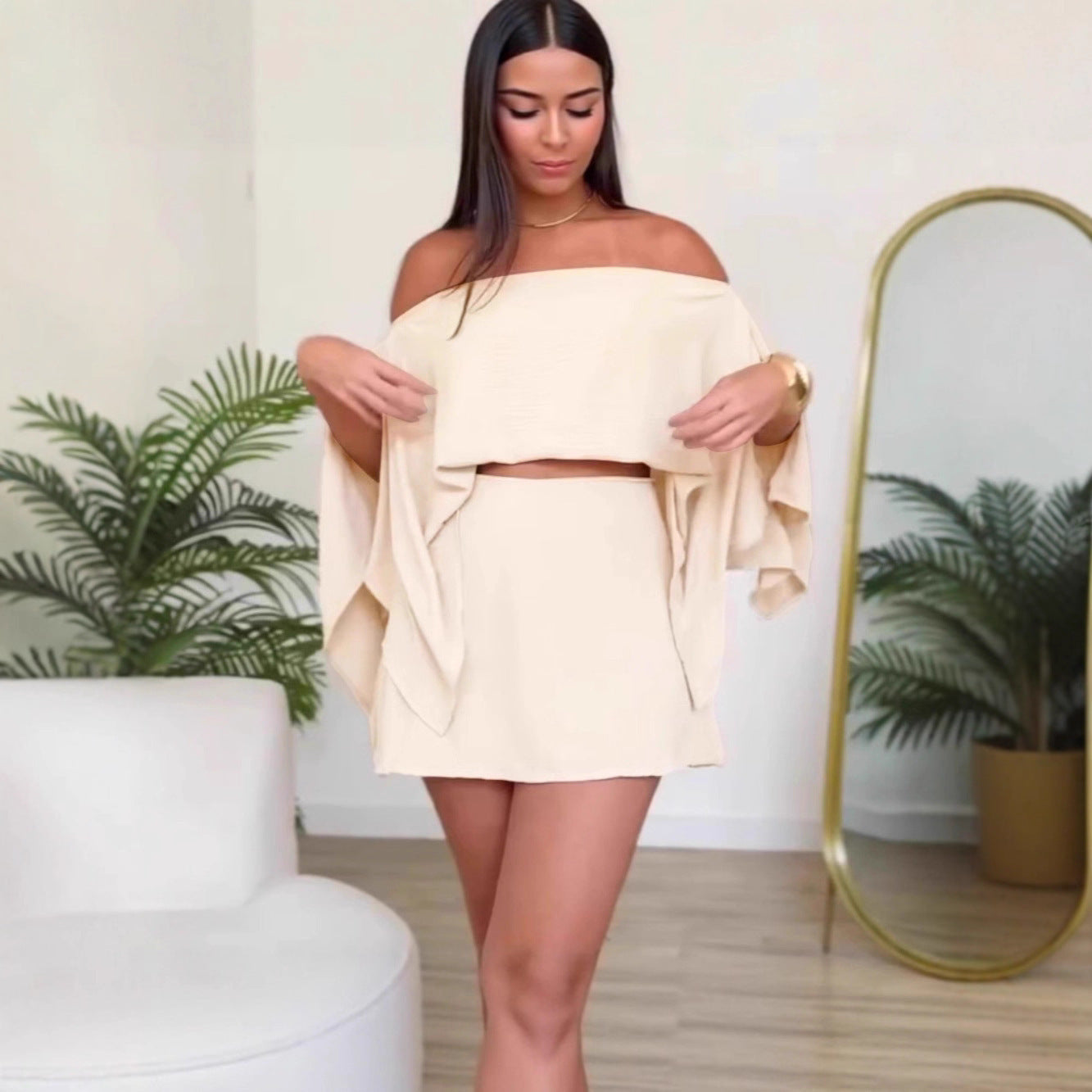 Damen Wickelkleid R&B