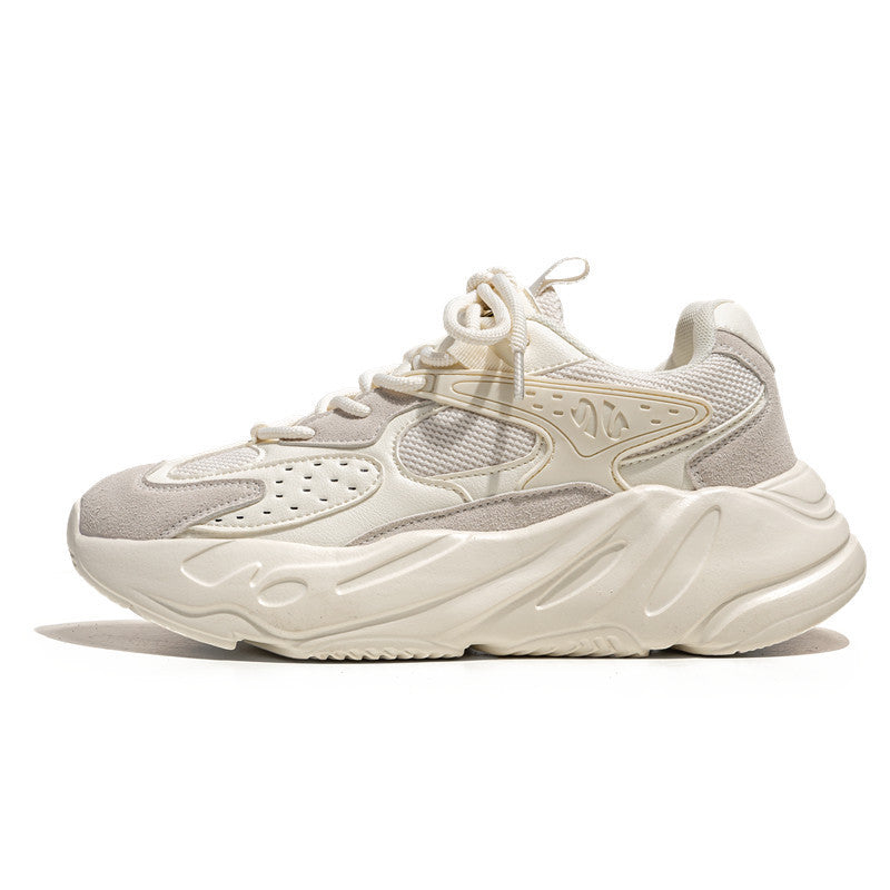 Damen Sportliche Street-Sneaker mit atmungsaktiver Mesh-Oberfläche und dämpfender Sohle R&B