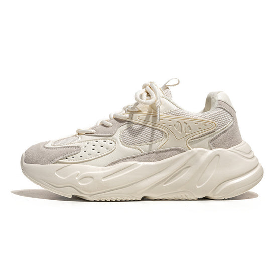 Damen Sportliche Street-Sneaker mit atmungsaktiver Mesh-Oberfläche und dämpfender Sohle R&B