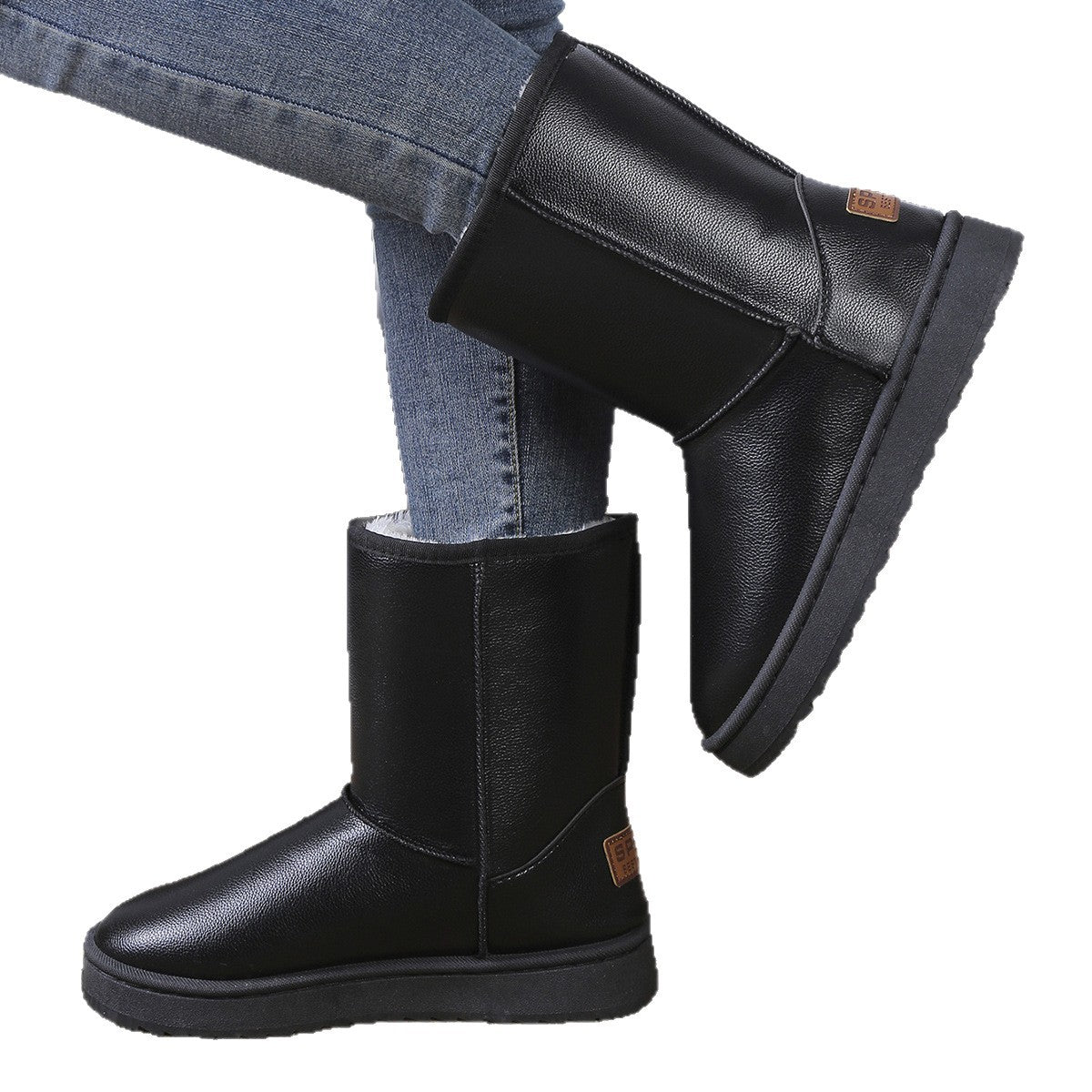Damen kuschelige Winterboots mit warmem Innenfutter R&B