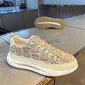 Damen Sneaker mit einzigartigem Textildesign R&B