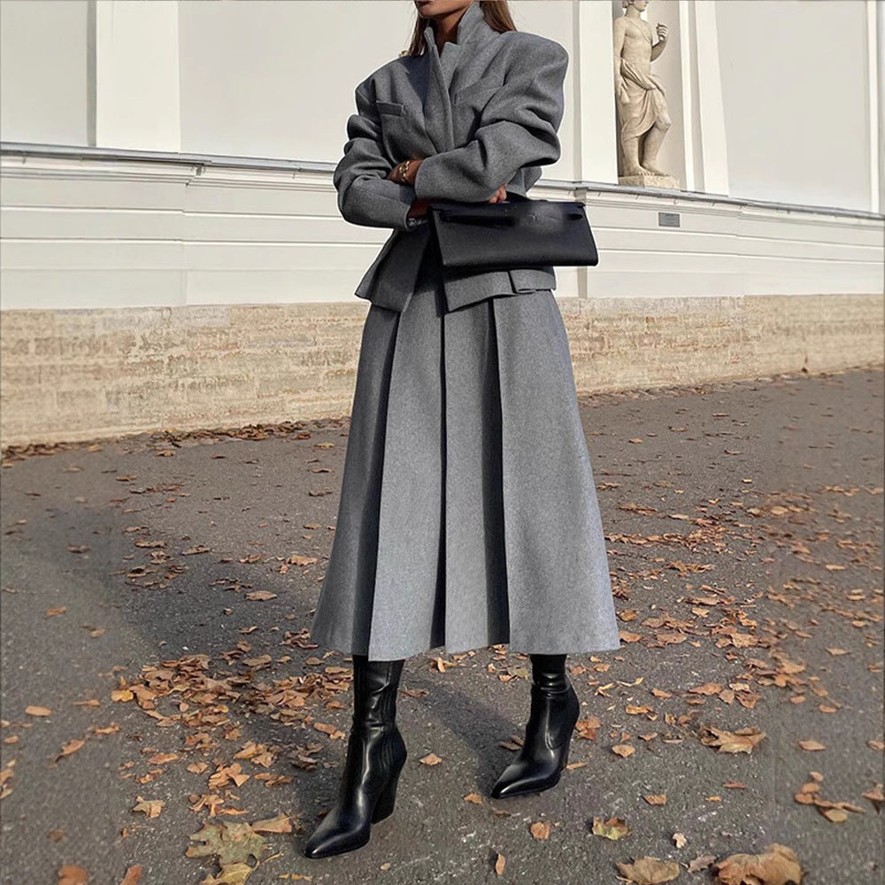 Damen Oversize Wollblazer im modernen Schnitt R&B
