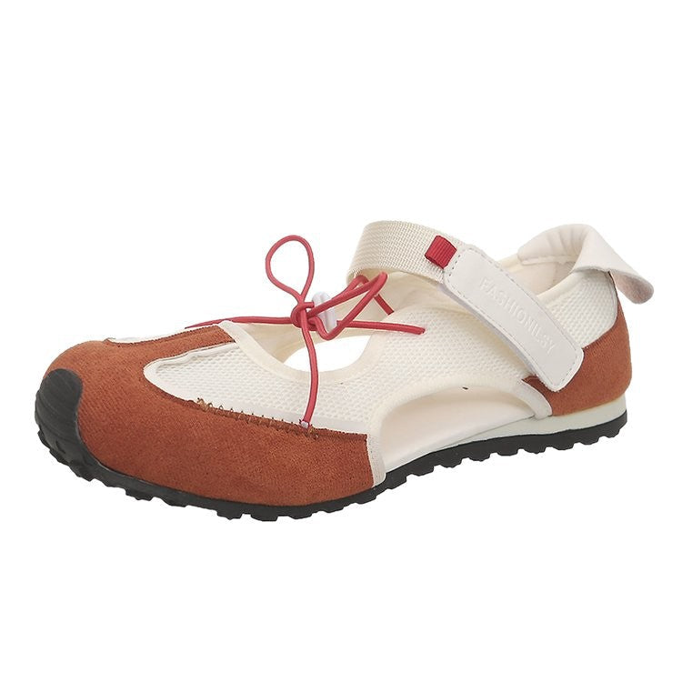 Damen Sportliche Sneakers mit verstellbarem Klettverschluss und atmungsaktivem Obermaterial R&B