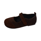 Damen Hausschuhe mit verstellbarem Riemen und warmem Innenfutter R&B