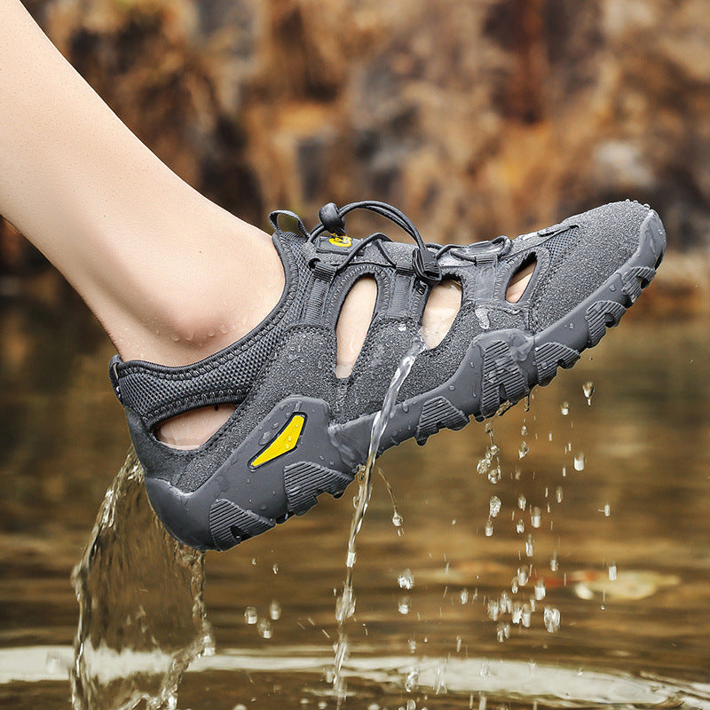 Damen Wasserdichte Outdoor-Sandalen mit rutschfester Sohle und atmungsaktivem Obermaterial R&B