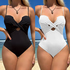 Damen Einteiler-Badeanzug mit aufregenden Cut-Outs und raffiniertem Design R&B