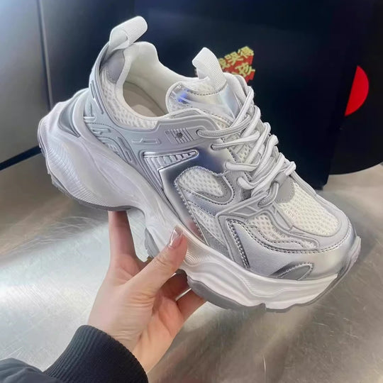 Damen Sportliche Sneakers mit innovativem Dämpfungssystem und atmungsaktiven Materialien R&B