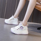 Damen Chunky Sneakers mit atmungsaktiver Mesh-Oberfläche und innovativer Dämpfung