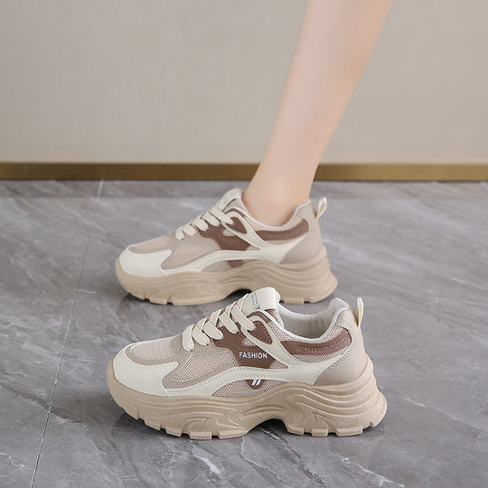Damen Sportliche Fashion Sneakers mit innovativem Sohlenprofil R&B