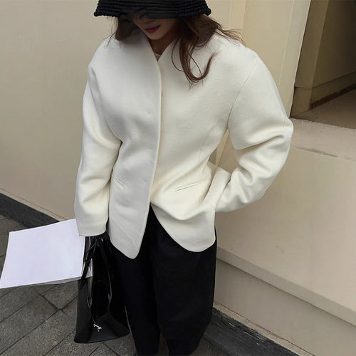 Damen lässiger Blazer aus hochwertigem Material R&B