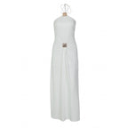 Damen Elegantes Abendkleid mit Neckholder-Design und figurbetonter Silhouette R&B