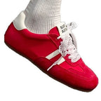 Damen modische Sneakers mit luxuriösem Obermaterial und rutschfester Sohle R&B