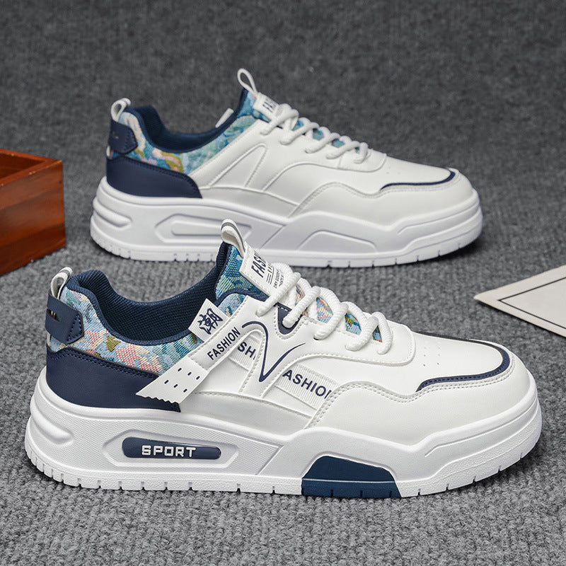 Damen Modische Sneakers mit floralen Akzenten und dämpfendem Sohlenprofil R&B