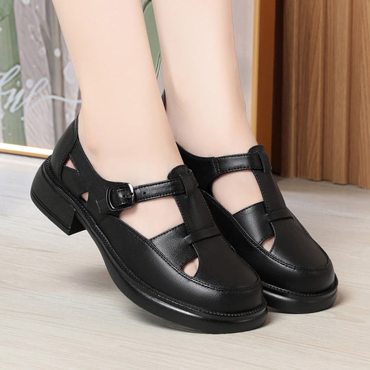 Damen Komfortable Schnürsandalen mit modischem Riemendesign R&B