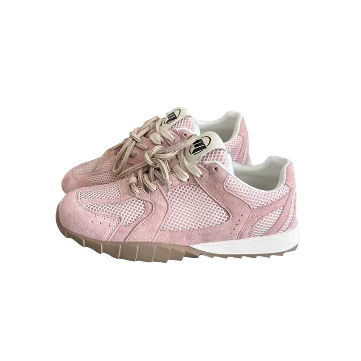 Damen Sportliche Sneakers mit atmungsaktiver Mesh-Oberfläche und rutschfester Laufsohle