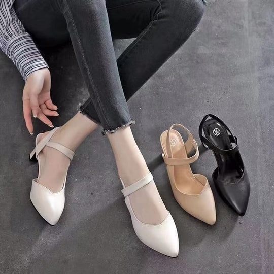 Damen Elegante Slingback-Pumps mit komfortablem Schnitt und hochwertiger Riemenelement R&B