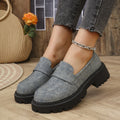 Damen Komfortable Clogs im Jeans-Look mit stabiler Profilsohle R&B