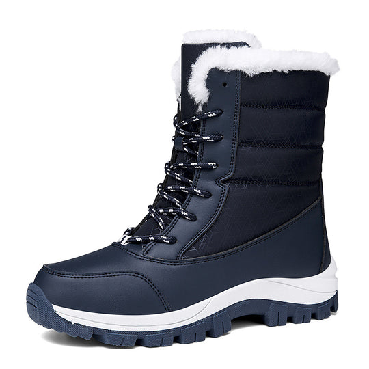 Damen Winterstiefel mit rutschfester Sohle und wärmendem Futter R&B