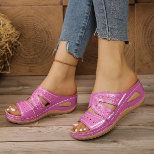 Damen Komfortable Sommerschuhe mit atmungsaktivem Obermaterial und effizienter Fußbettung R&B