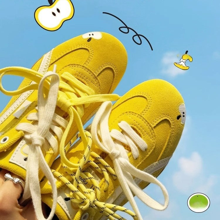 Damen Sneakers mit verspieltem Applikationsdesign und hochwertiger Verarbeitung R&B