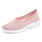 Damen bequeme und elastische Slip-On Sneakers R&B