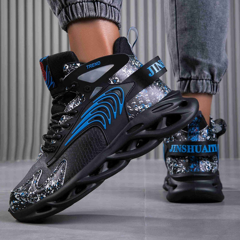 Damen Sportliche High-Top Sneakers mit innovativem Dämpfungssystem und stylishem Design R&B