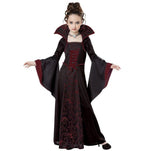 Mädchen Halloween Kostüm im Vampir-Stil mit bunten Akzenten R&B