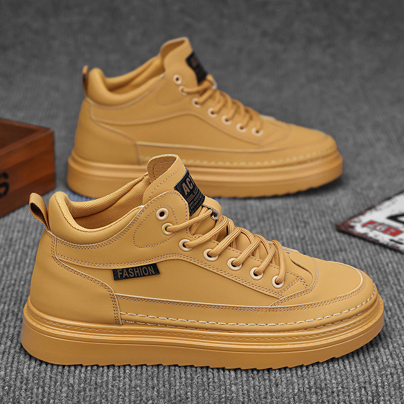 Damen Modische High-Top Sneakers mit rutschfester Sohle und Komfort-Futter