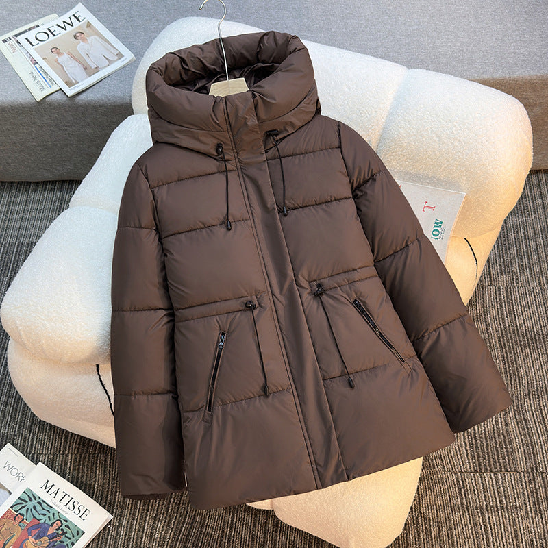 Damen Modische Funktionsjacke mit hohem Kragen und praktischen Reißverschlusstaschen R&B