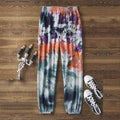 Damen Sportliche Freizeithose mit modischem Batikdesign R&B