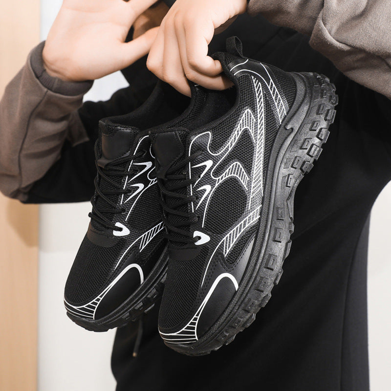 Damen Sportliche Lifestyle Sneakers mit stoßdämpfender Sohle und vielseitigem Design R&B