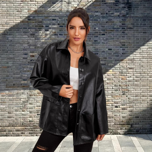 Damen Modische Oversized jacke R&B
