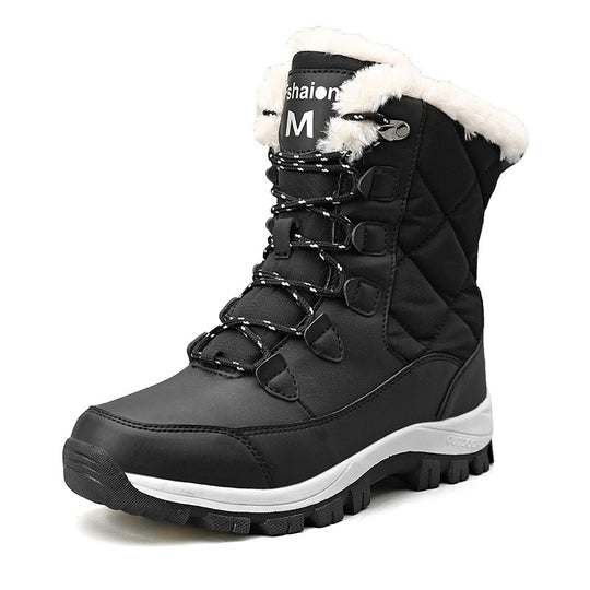 Damen Winterstiefel mit isolierender Fütterung und rutschfester Sohle R&B