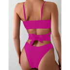 Damen Cut-Out Badeanzug mit verstellbaren Trägern und trendigem Design R&B