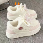 Damen Verspielte Sneakers mit einzigartiger Katzenapplikation R&B