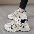 Damen Sportliche Chunky Sneakers mit modischem Design und stabiler Sohle