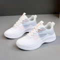 Damen sportliche Laufschuhe mit atmungsaktiver Netzoberfläche und dämpfender Sohle R&B