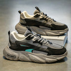 Damen Modische Chunky Sneakers mit atmungsaktiver Mesh-Konstruktion und dämpfender Sohle R&B