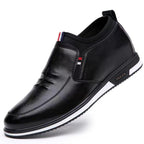 Damen Bequeme Slip-On Leder Sneakers mit modischem Design R&B