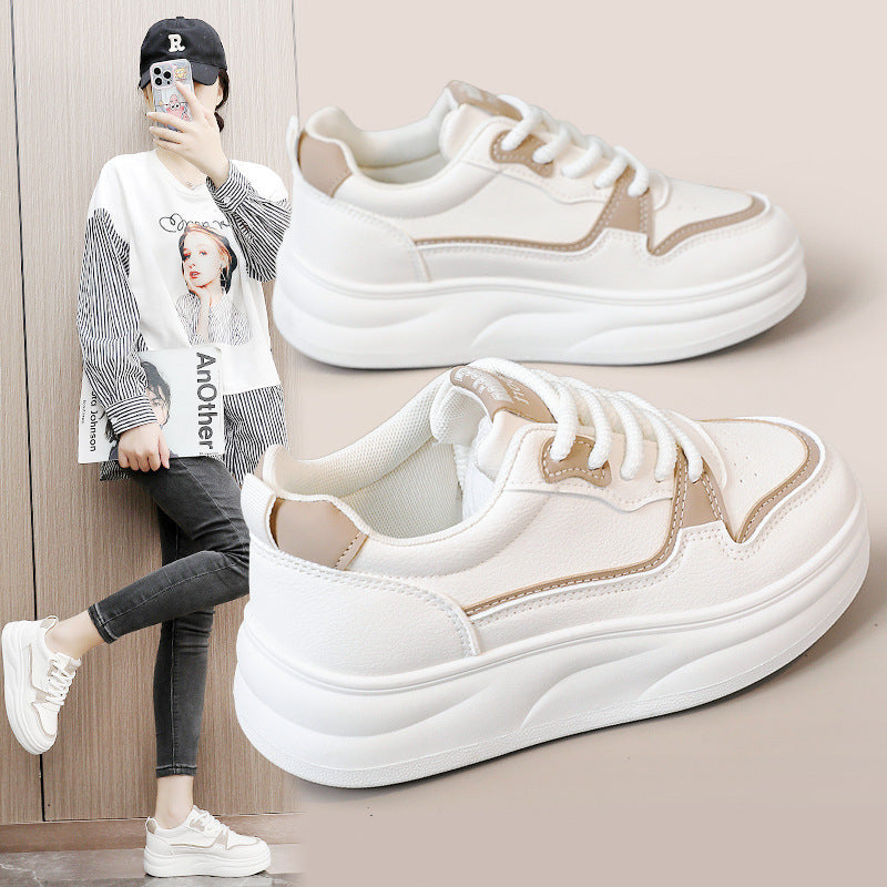 Damen Sportliche Sneaker mit trendiger Plateausohle und ergonomischer Dämpfung R&B