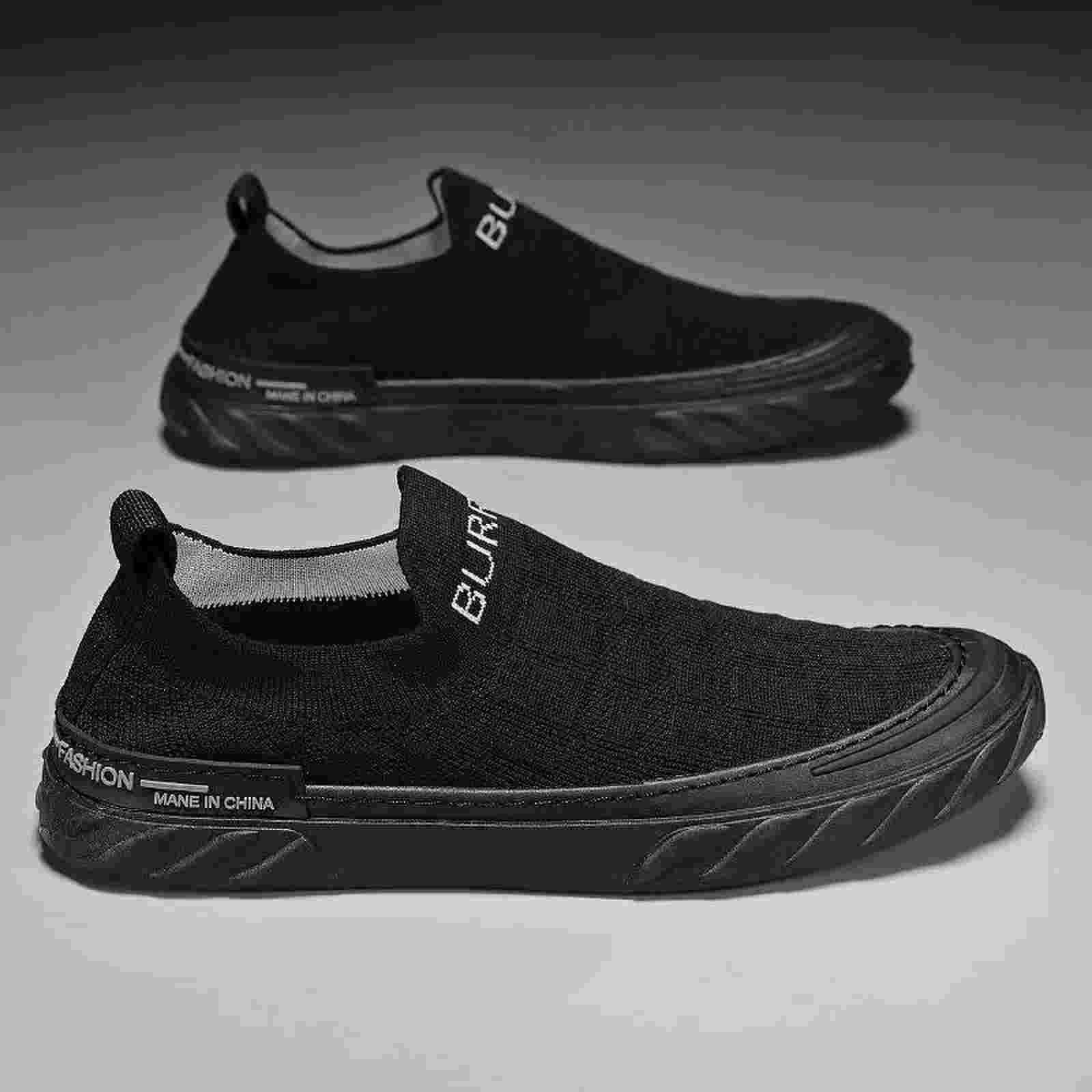 Damen Sportliche Slip-On Sneakers mit flexiblem Design und rutschfester Laufsohle R&B