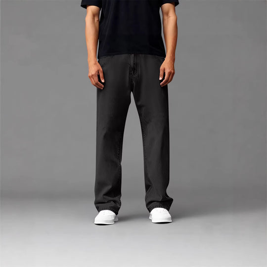 Herren Weite Jeans mit praktischen Taschen