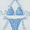 Damen Triangel-Bikini set mit floralen Mustern R&B