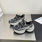 Damen sportliche Lauf-Sneaker mit atmungsaktivem Obermaterial und gepolsterter Sohle R&B
