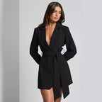 R&B | Elegantes Blazerkleid mit Gürtel für Damen
